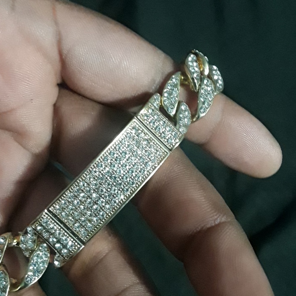 Men's gold bracelet